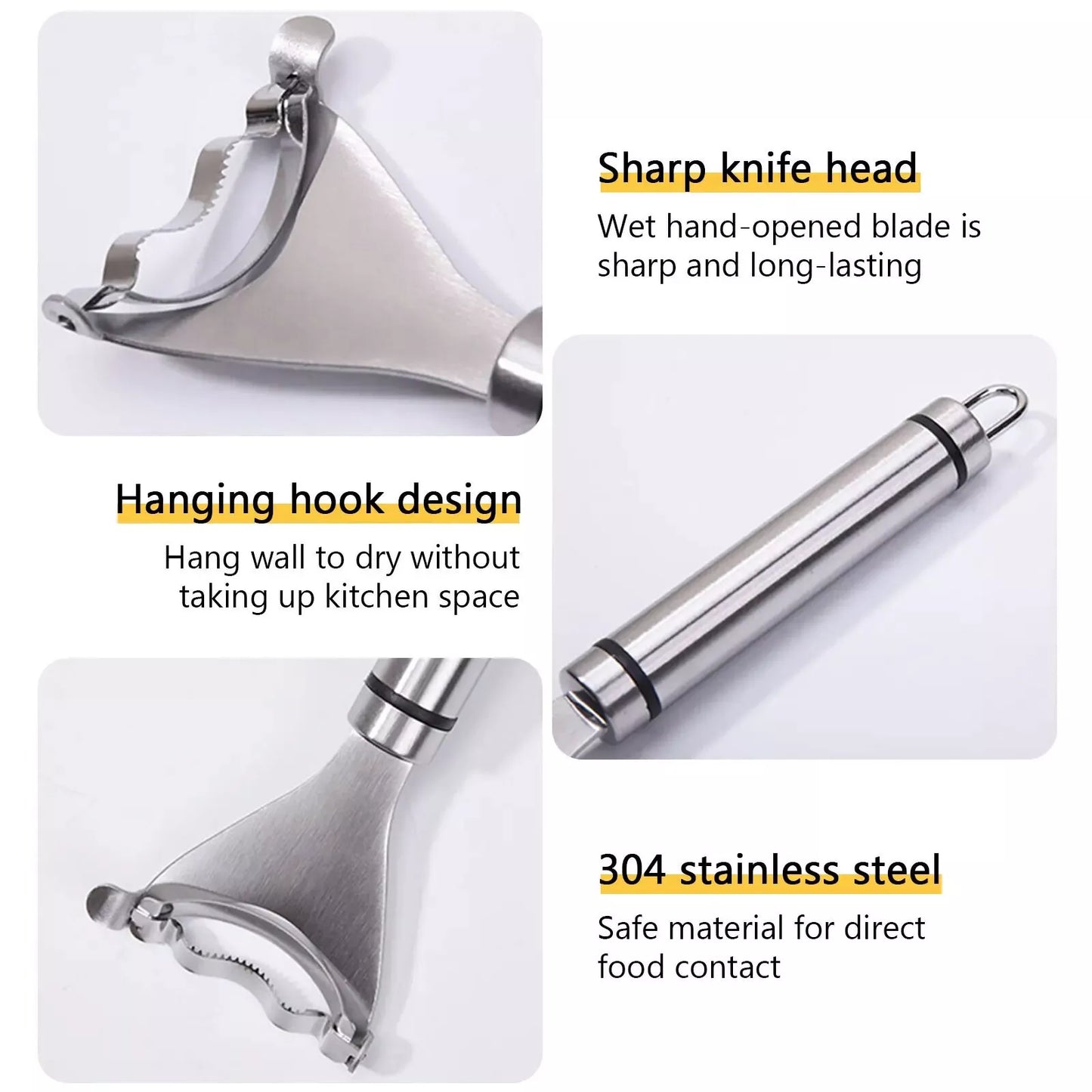 Corn Peeler Stainless Steel Cob Esquites Elote Thresher Stripper Remover Cutter