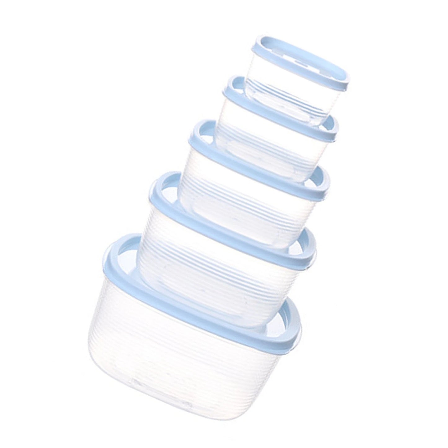 5pcs Refrigerator Container Prevent Damp Food Storage Containers For Kitchen