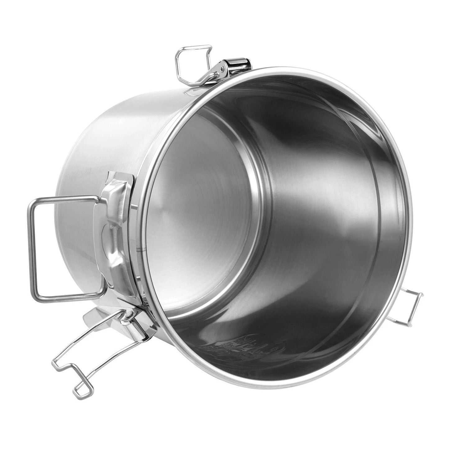 Food Storage Container Stainless Steel Airtight Canister Kitchen Storage Bucket