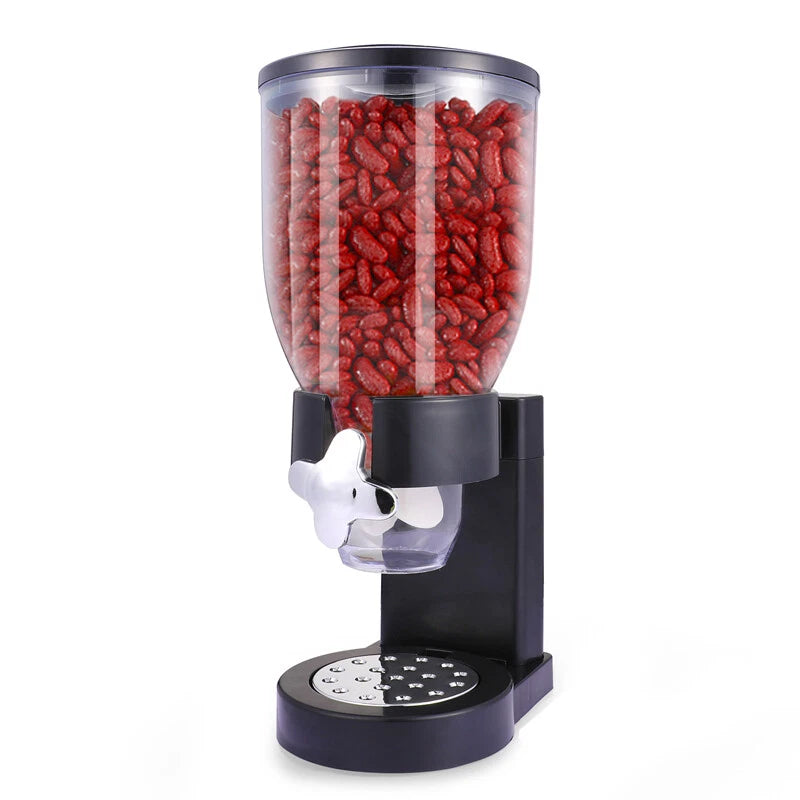 Home Cereal Dispenser Dry Food Airtight Storage Container Dual Control Machine