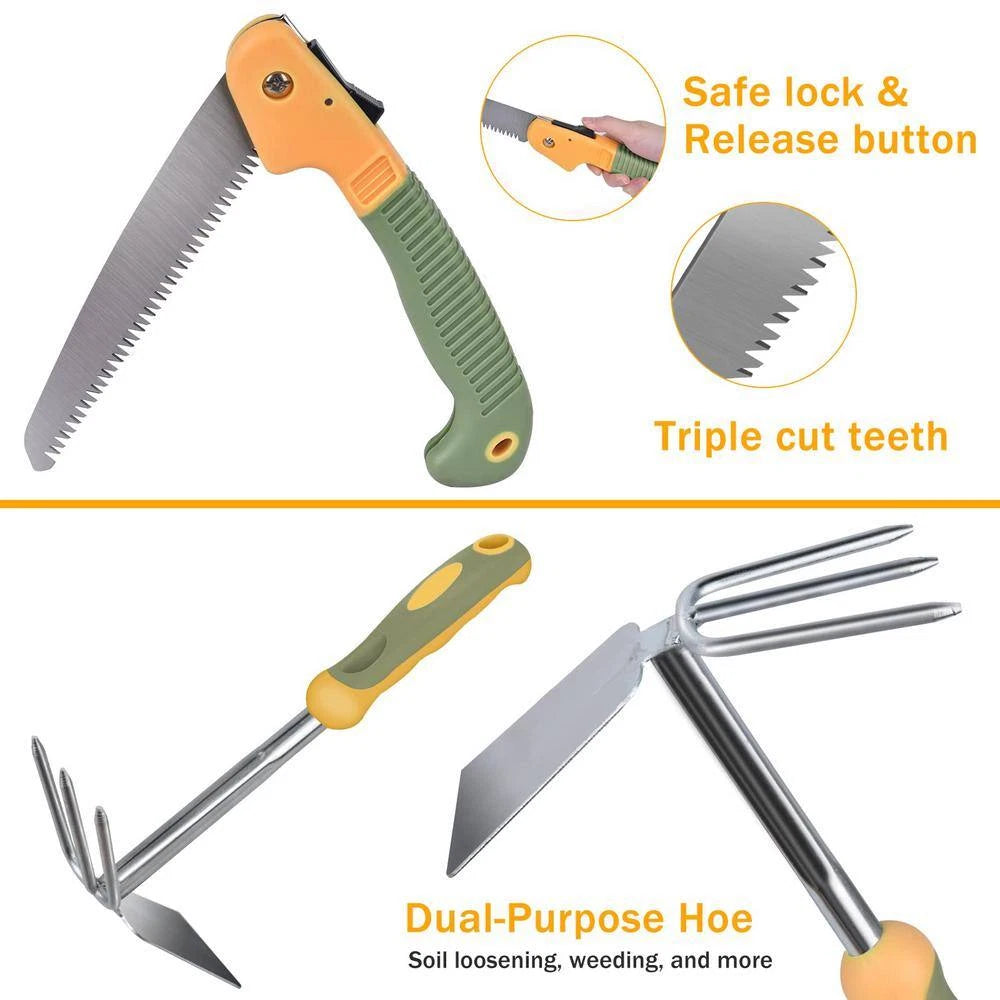 9-Piece Garden Tool Set