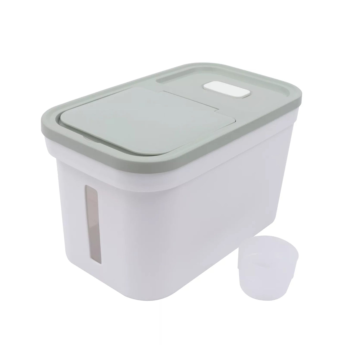 10kg Flour Corn Storage Container Moisture-proof Kitchen Food Storage Bucket US