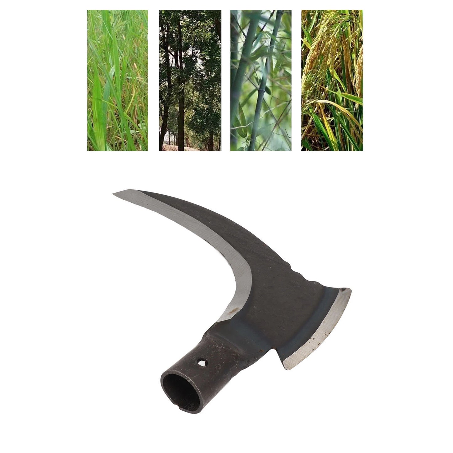 High Manganese Steel Double Sickle Ideal Gardening Tool Fun For Gardening Tools