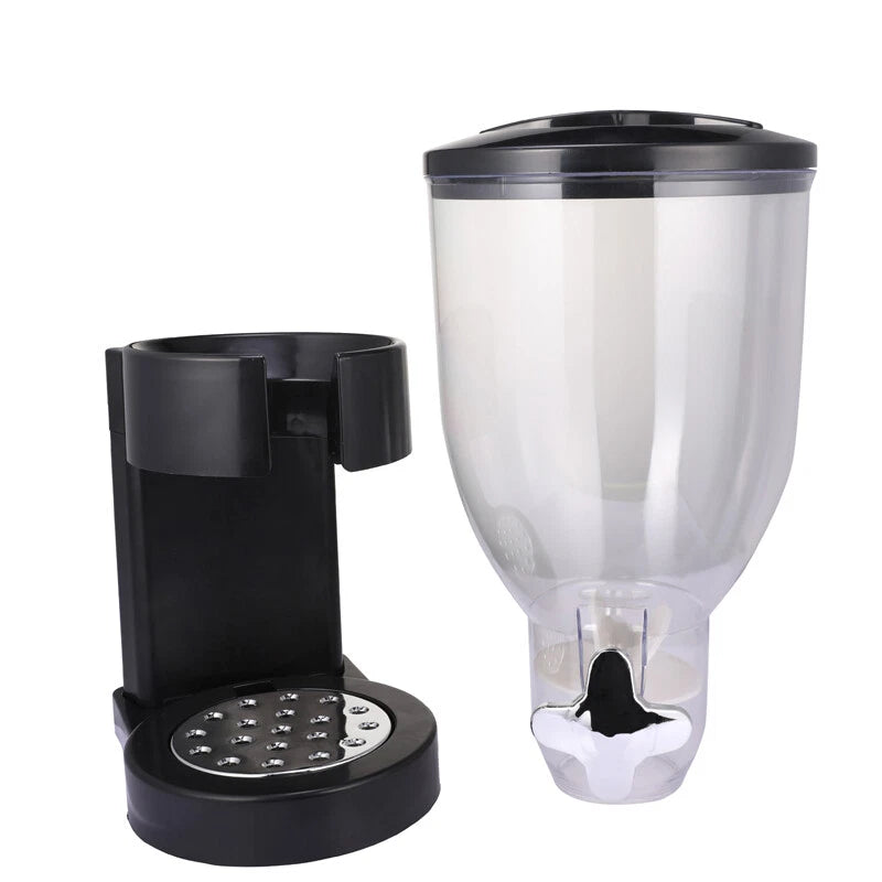 Home Cereal Dispenser Dry Food Airtight Storage Container Dual Control Machine