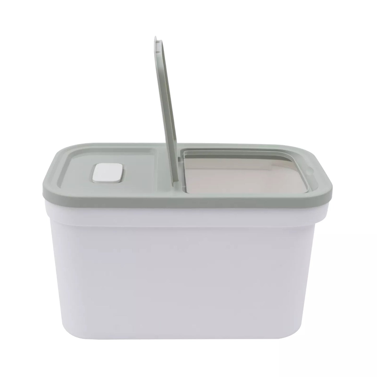 Plastic Cereal Storage Container 10kg Airtight Kitchen Dry Food Rice Beans Box