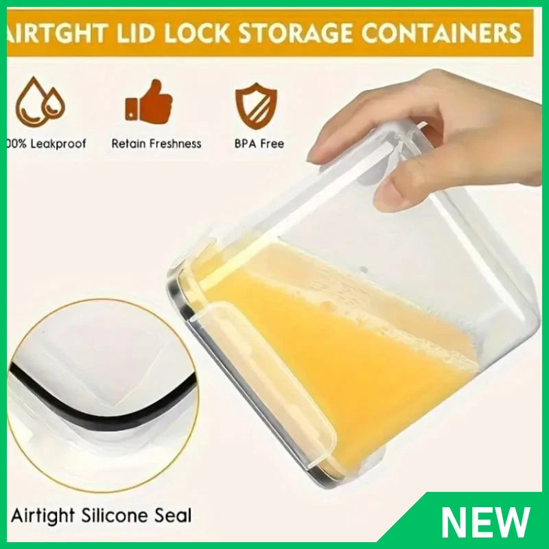 84pcs Food Storage Container Set with Easy-Snap Lids 42 Lids + 42 Containers