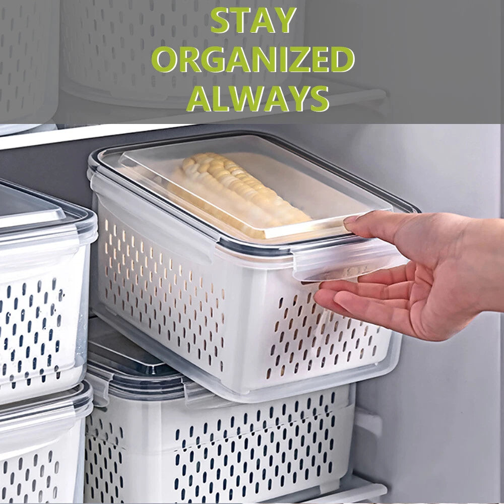 6-18Pcs Kitchen Plastic Food Containers with Storage Lids Meal Prep Airtight