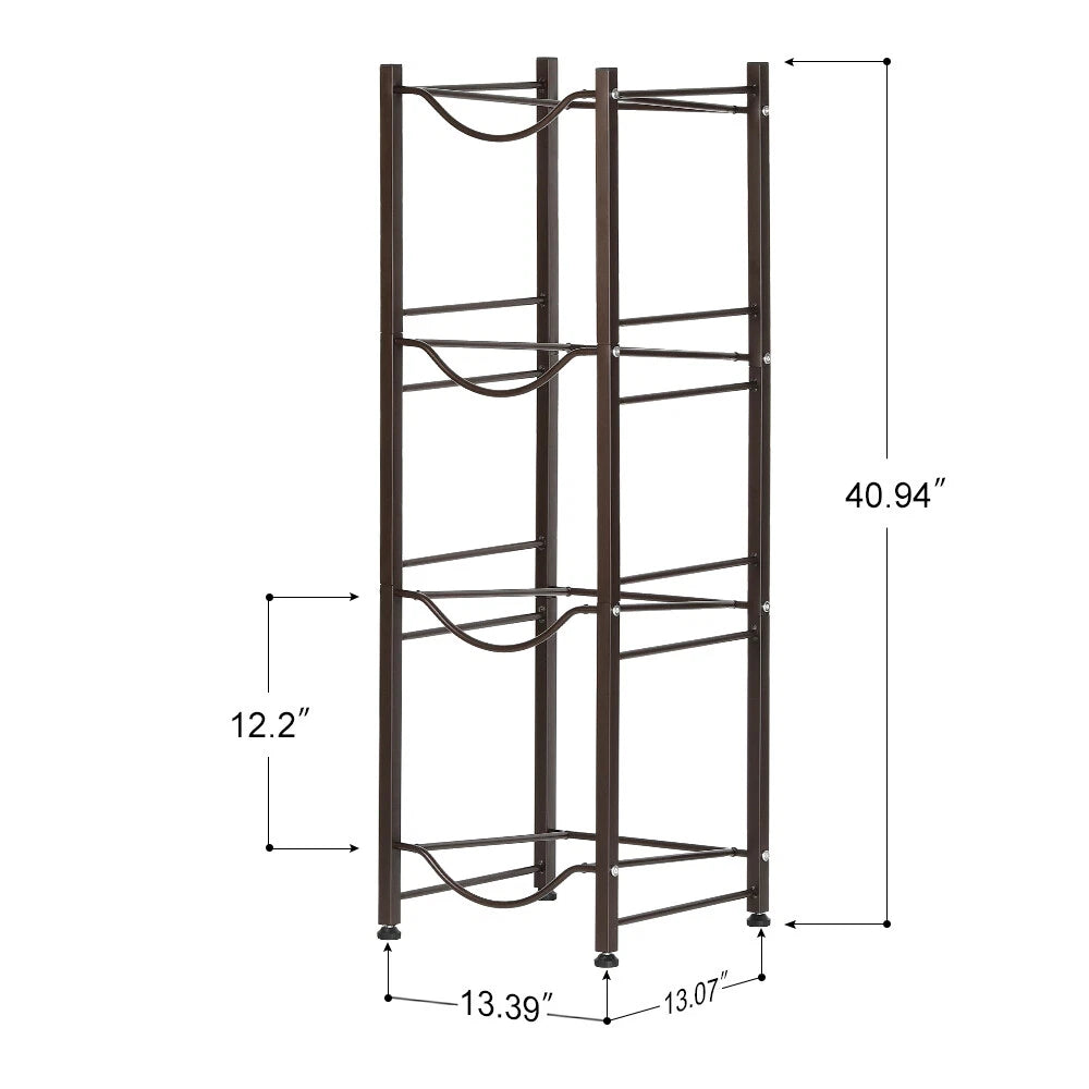 3/4/5 Tier Water Jug Holder 5 Gallon Water Bottle Holder Storage Rack Shelves