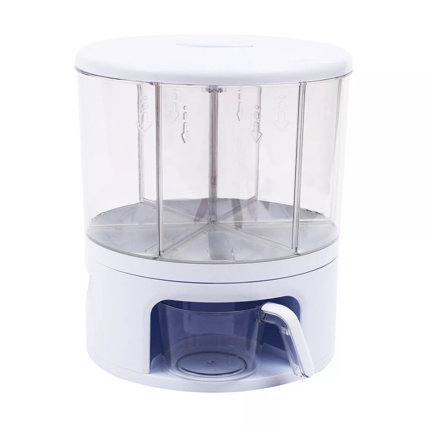 Kitchen Pantry Rice Grain Dry Food Container Large 11kg Cereal Storage Dispenser