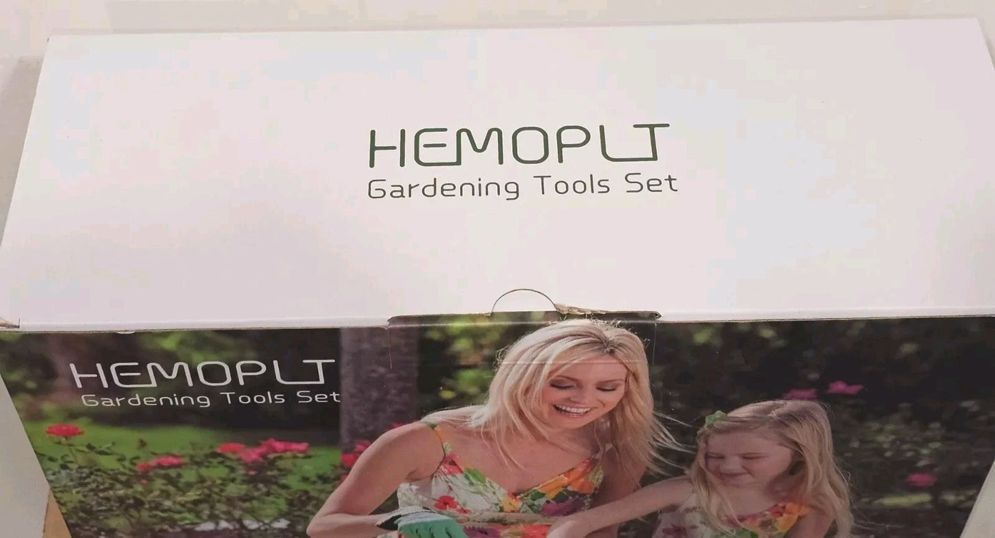 Gardening Tools, 6-Piece Heavy Duty Garden Tool Set, Rust-Proof Gardening Hand