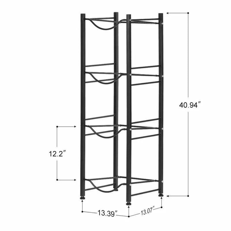 3/4/5 Tier Water Jug Holder 5 Gallon Water Bottle Holder Storage Rack Shelves
