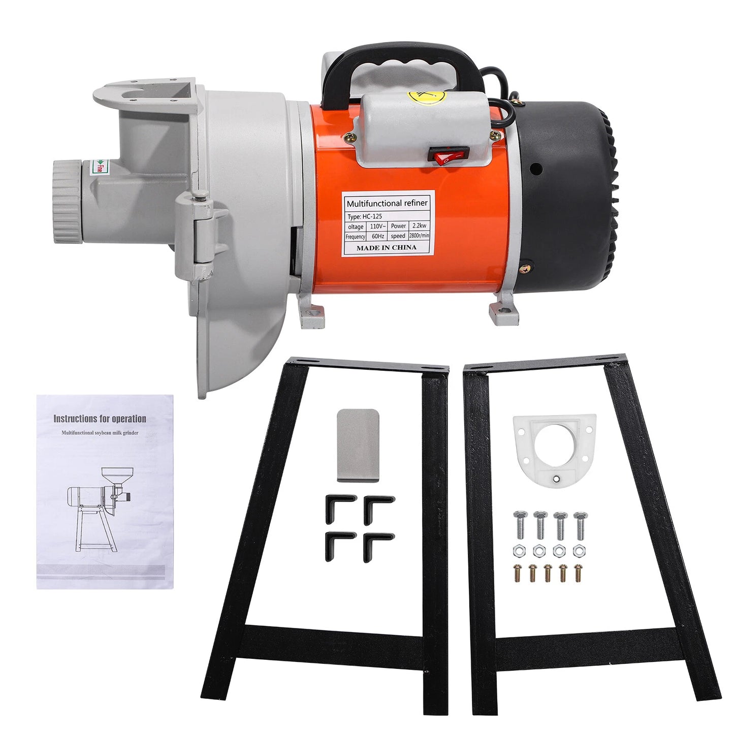 110V 1500W Electric Peanut Butter Machine Grinder Household Nut Maker Grinding - Picture 10 of 13