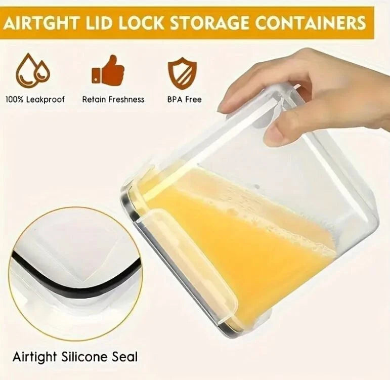 84pcs Food Storage Container Set with Easy-Snap Lids 42 Lids + 42 Containers