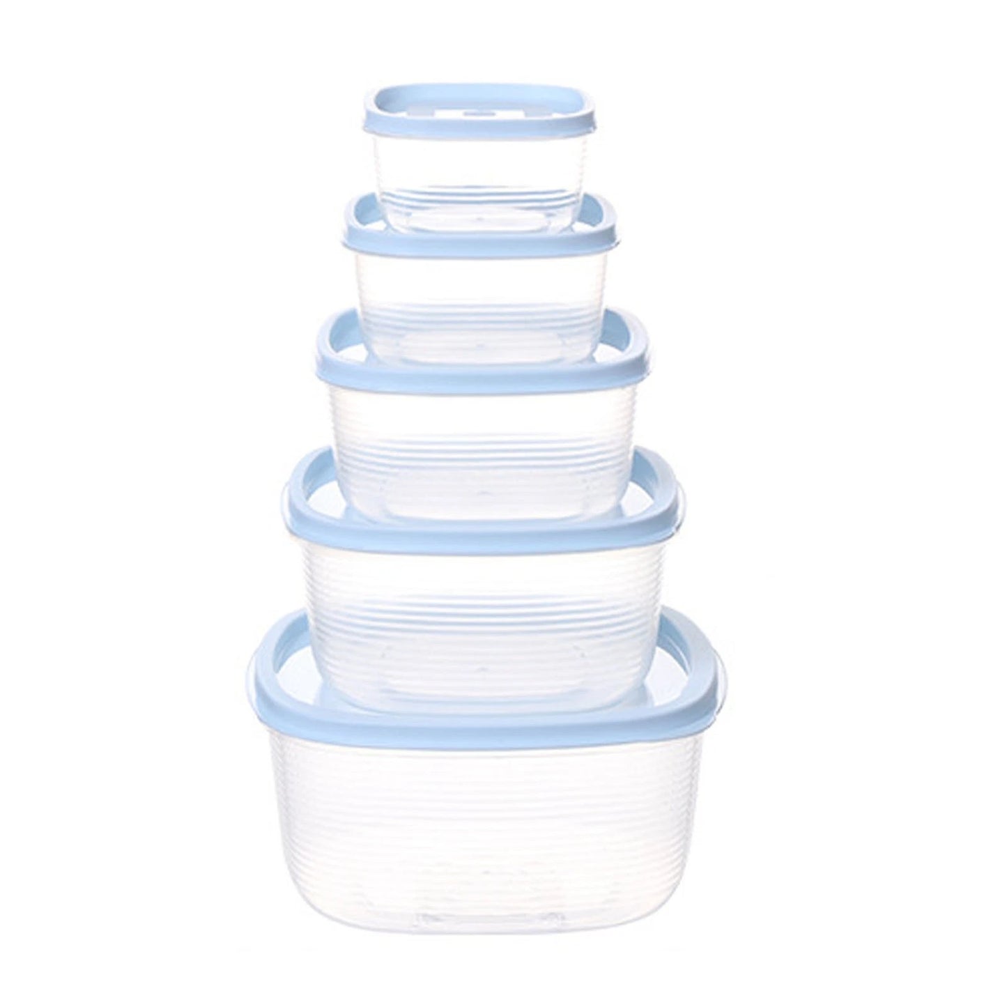 5pcs Refrigerator Container Prevent Damp Food Storage Containers For Kitchen
