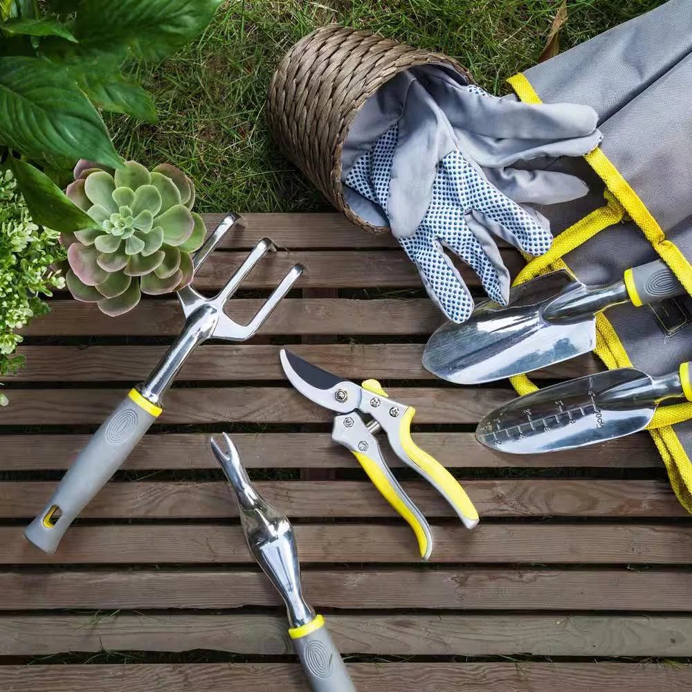 8-Piece Heavy-Duty Garden Tool Kit, Garden Tool Set