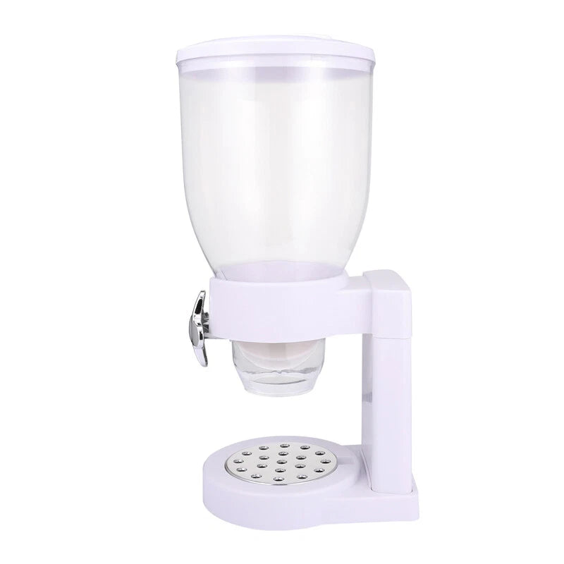 Home Cereal Dispenser Dry Food Airtight Storage Container Dual Control Machine