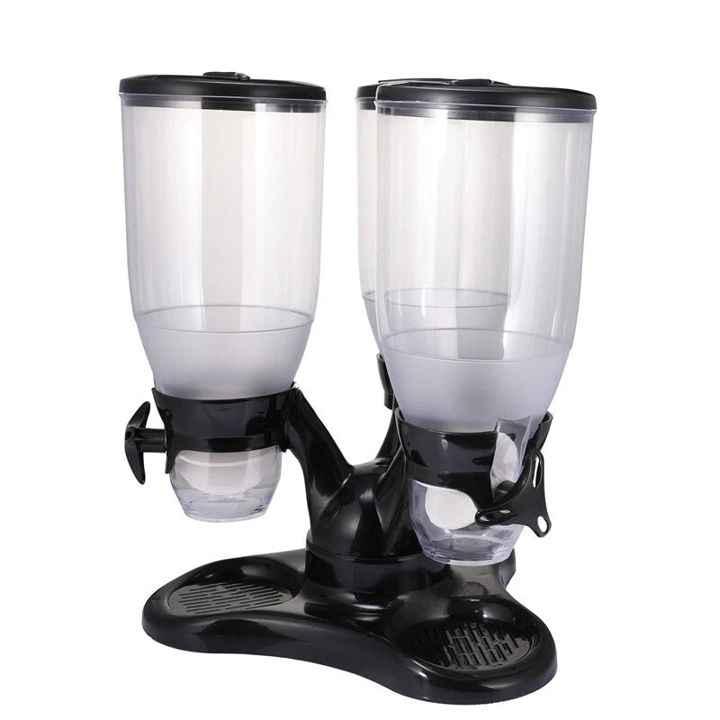 Home Cereal Dispenser Dry Food Airtight Storage Container Dual Control Machine