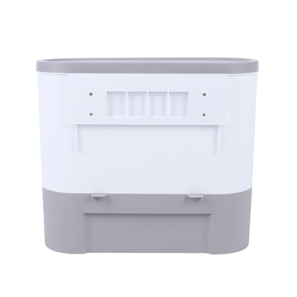 Cereal Dispenser Rice Grain Dry Food Container Storage Wall Mounted Case Kitchen