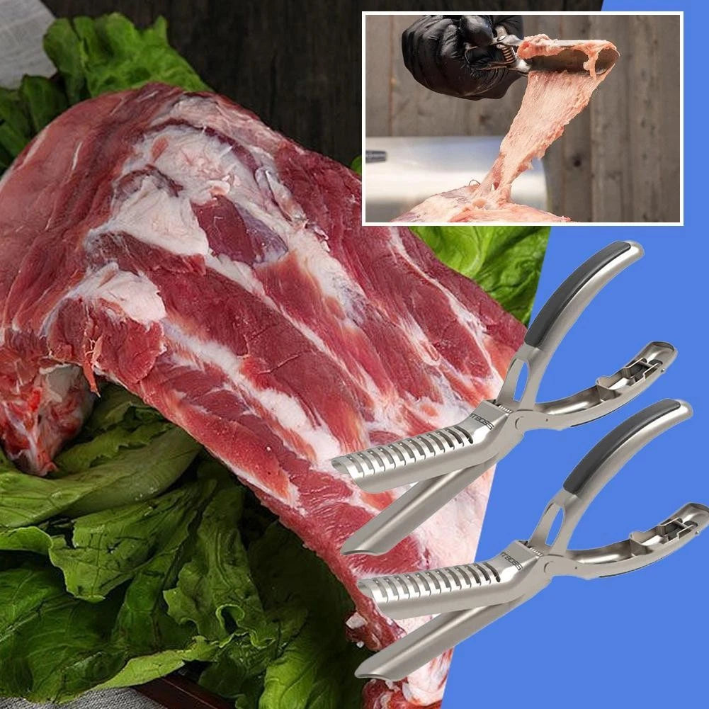 1/2Pcs Rib Membrane Remover Stainless Steel Tool Kit For Easy Membrane Removal