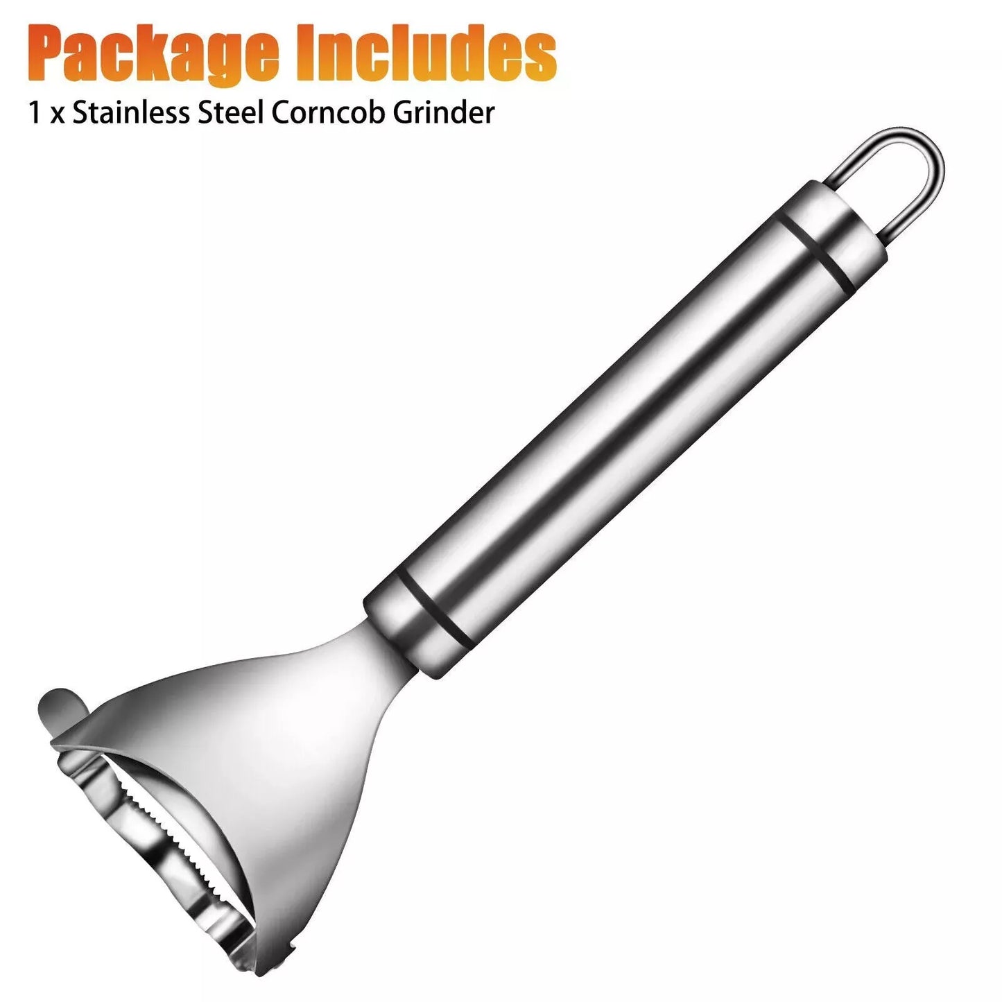 Corn Peeler Stainless Steel Cob Esquites Elote Thresher Stripper Remover Cutter