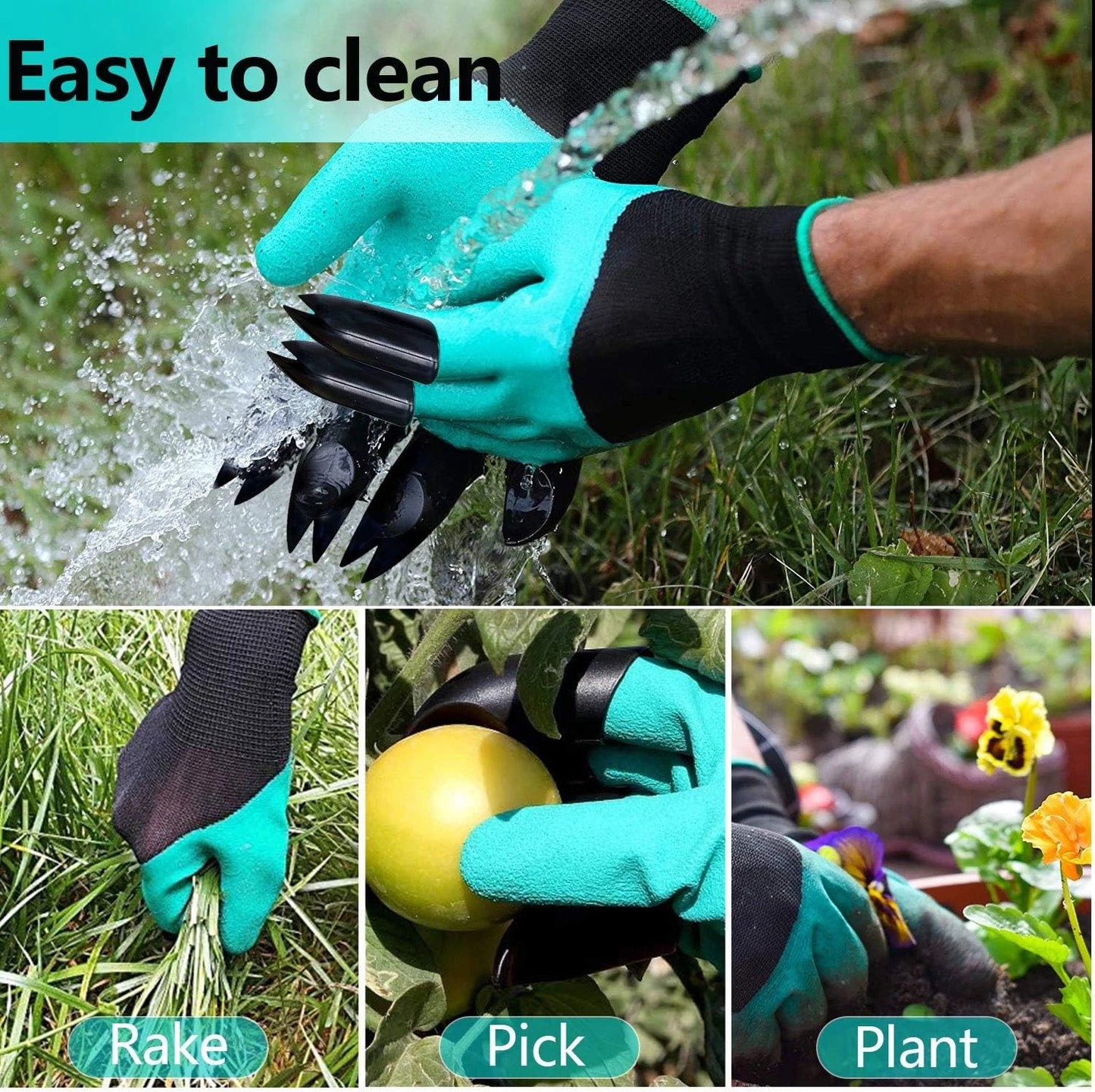 Garden Tool Set 11Pcs, Heavy Duty Gardening Tool Set, with Non-Slip Rubber Grip