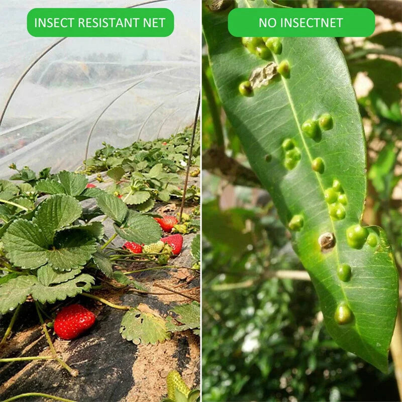 33~150ft Mosquito Garden Bug Insect Netting Barrier Bird Net Plant Protect Mesh