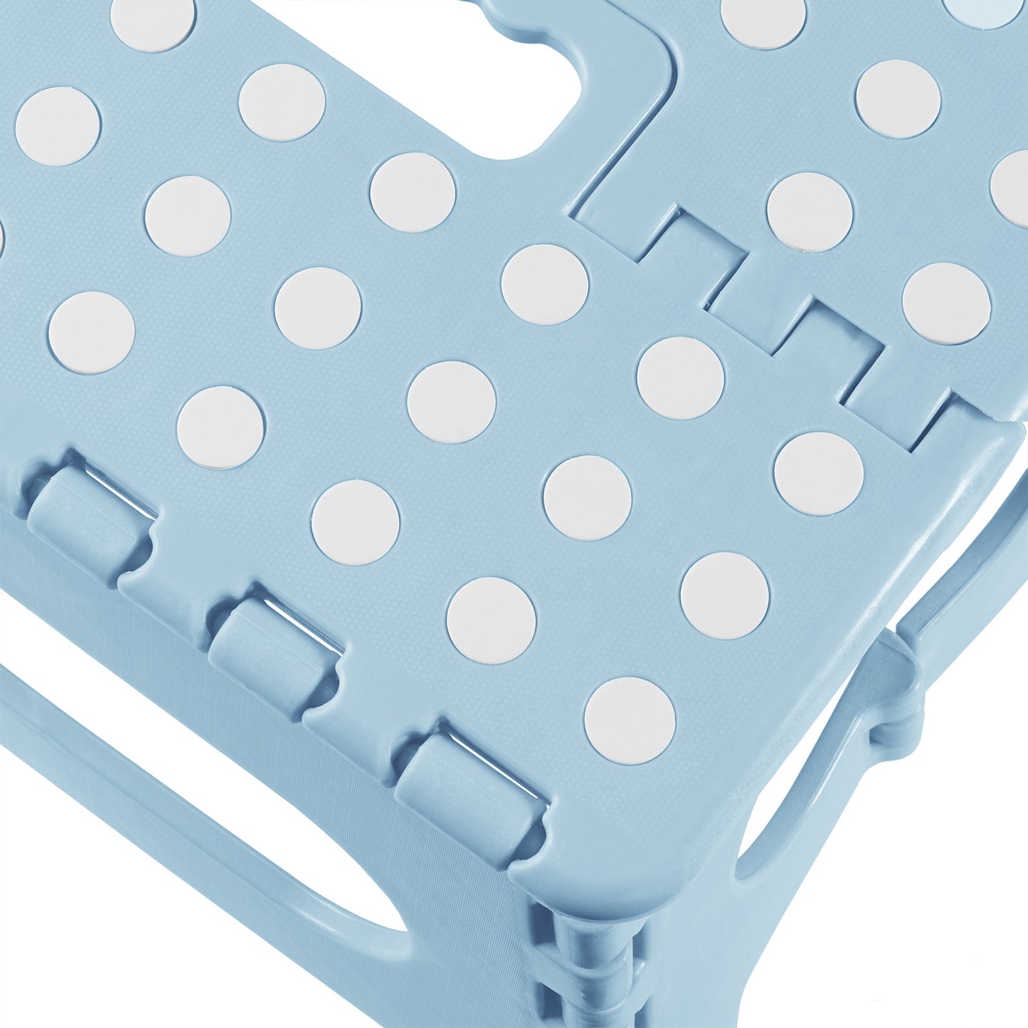 Collapsible Folding Plastic Kitchen Step Foot Stools with Handle