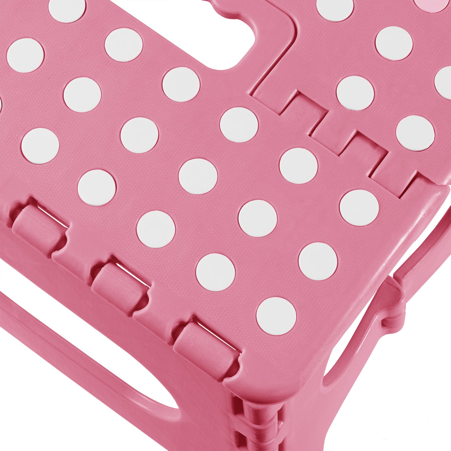 Collapsible Folding Plastic Kitchen Step Foot Stools with Handle