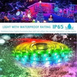 DC12V 1M 5M SMD 5050 RGB White Waterproof 300 LED Flexible  Tape Strip Light