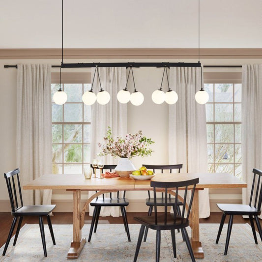 Broghan 8 - Light Sphere Globe Chandelier No Bulb
