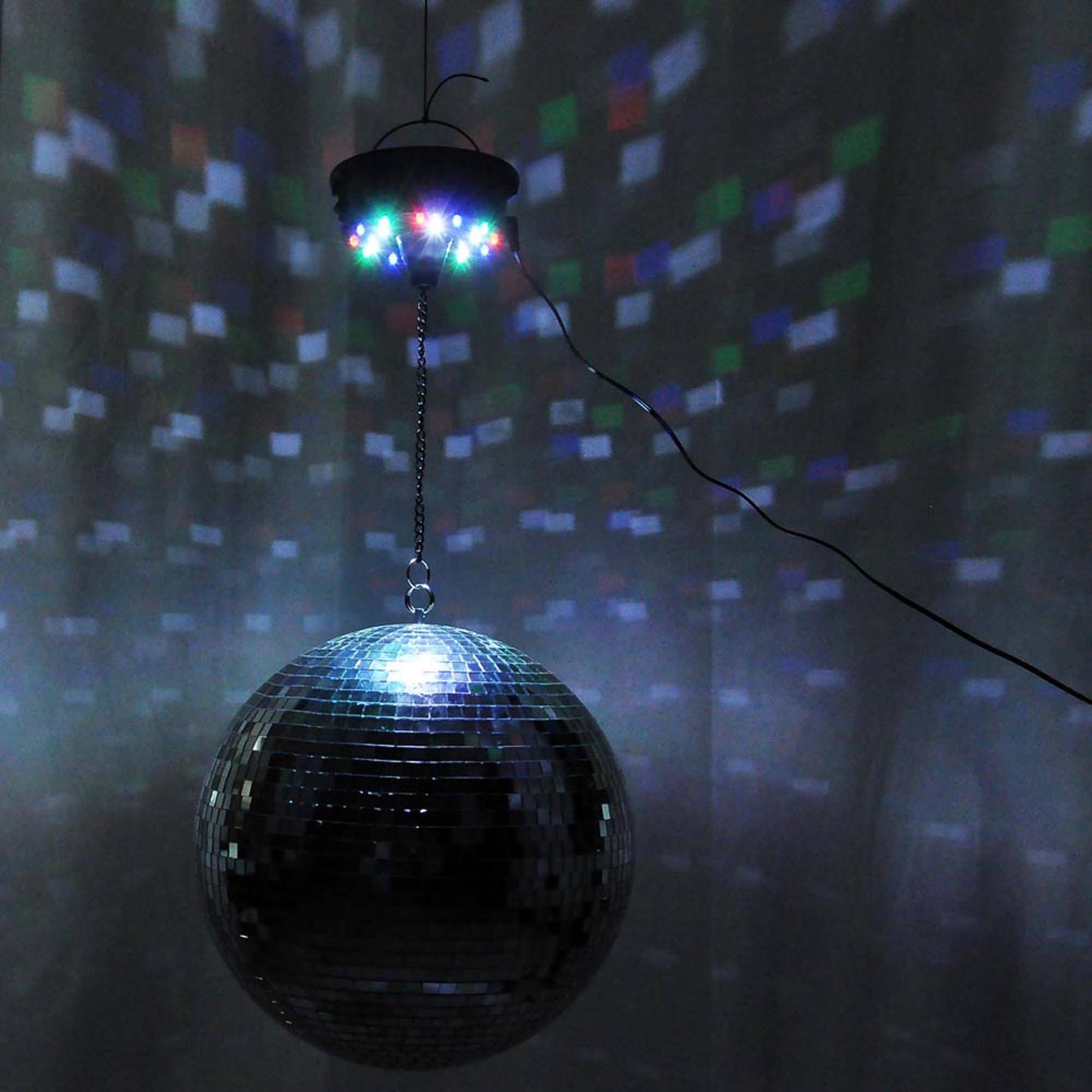 Mirror Ball Motor 6RPM W LED RGBW