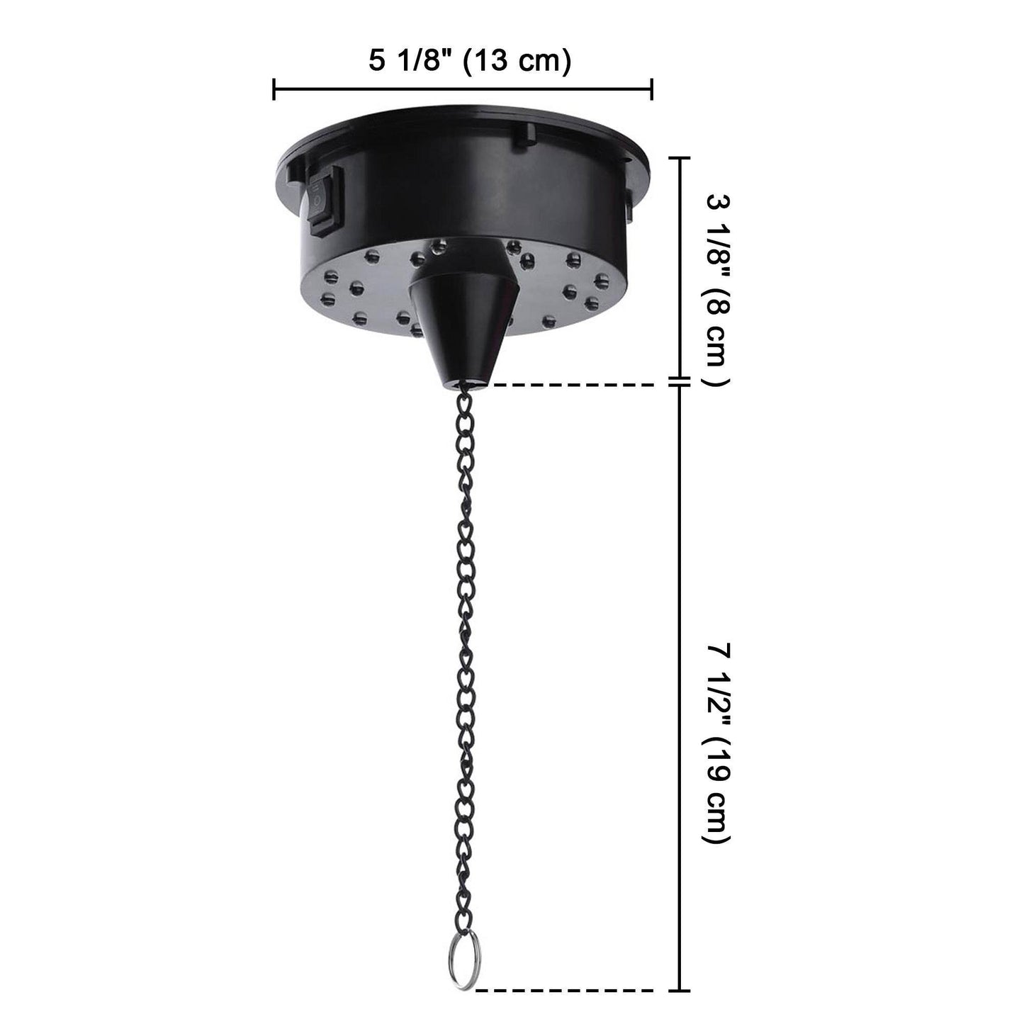 Mirror Ball Motor 6RPM W LED RGBW