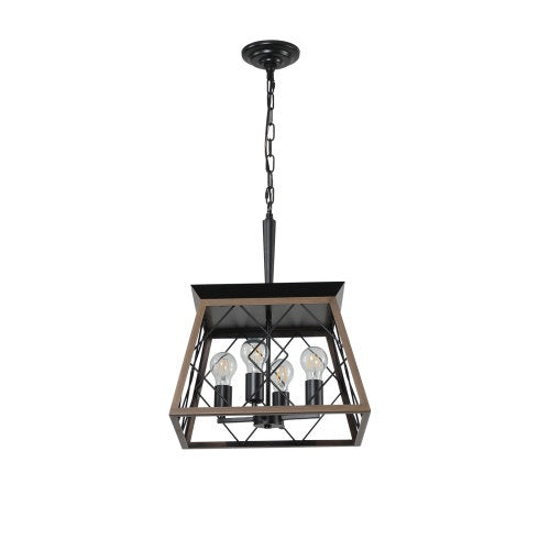 Farmhouse Chandelier 4 Lights Vintage Antique Chandelier Lamps
