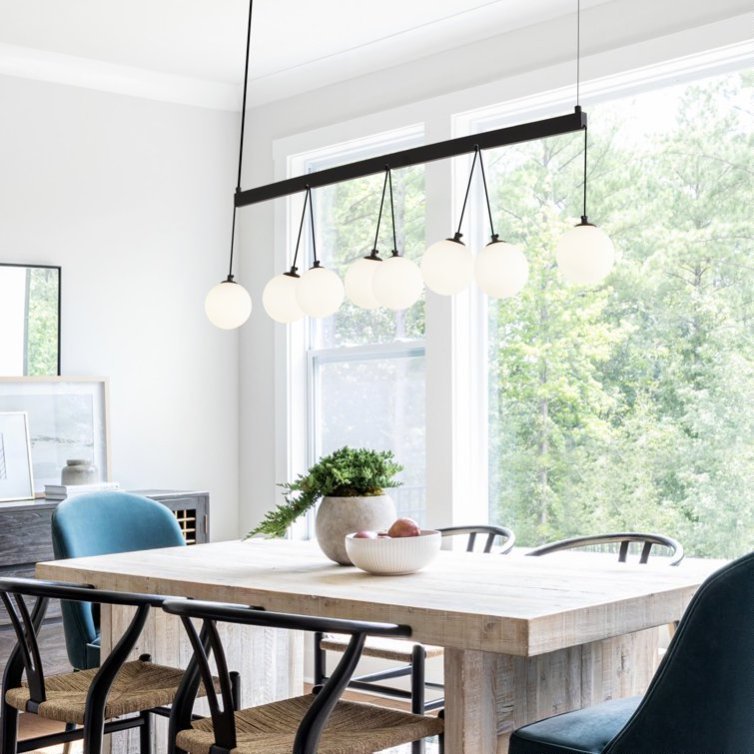 Broghan 8 - Light Sphere Globe Chandelier No Bulb