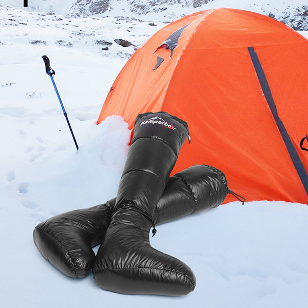 Camping Down Socks Kamperbox Sleeping Bag Down Boots