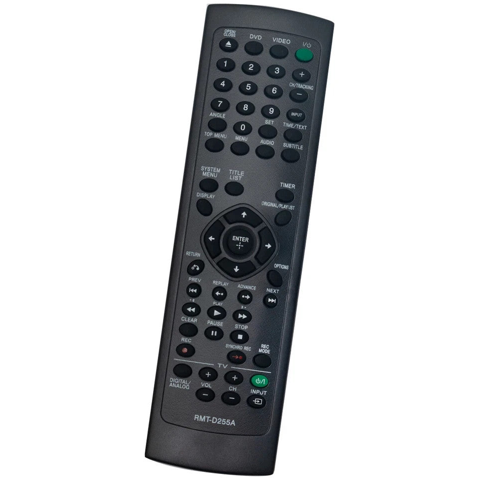 RMT-D255A Replace Remote for Sony VCR DVD RDR-VX535 RDR-VX560 RDRVX535 RDRVX560