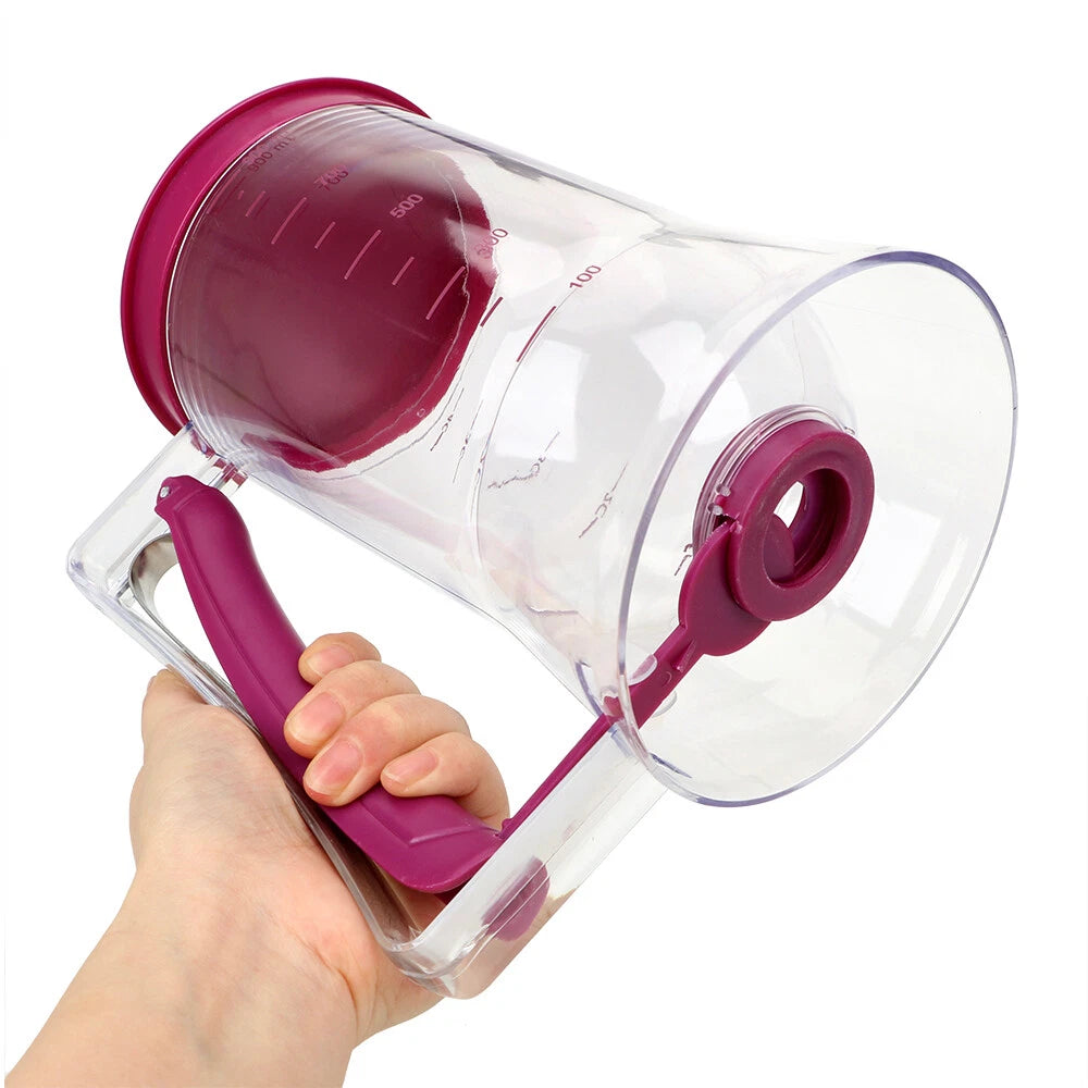 900ML Pancake Baking Batter Dispenser Measuring Cup Muffin Cream Separating Tool - Picture 9 of 9