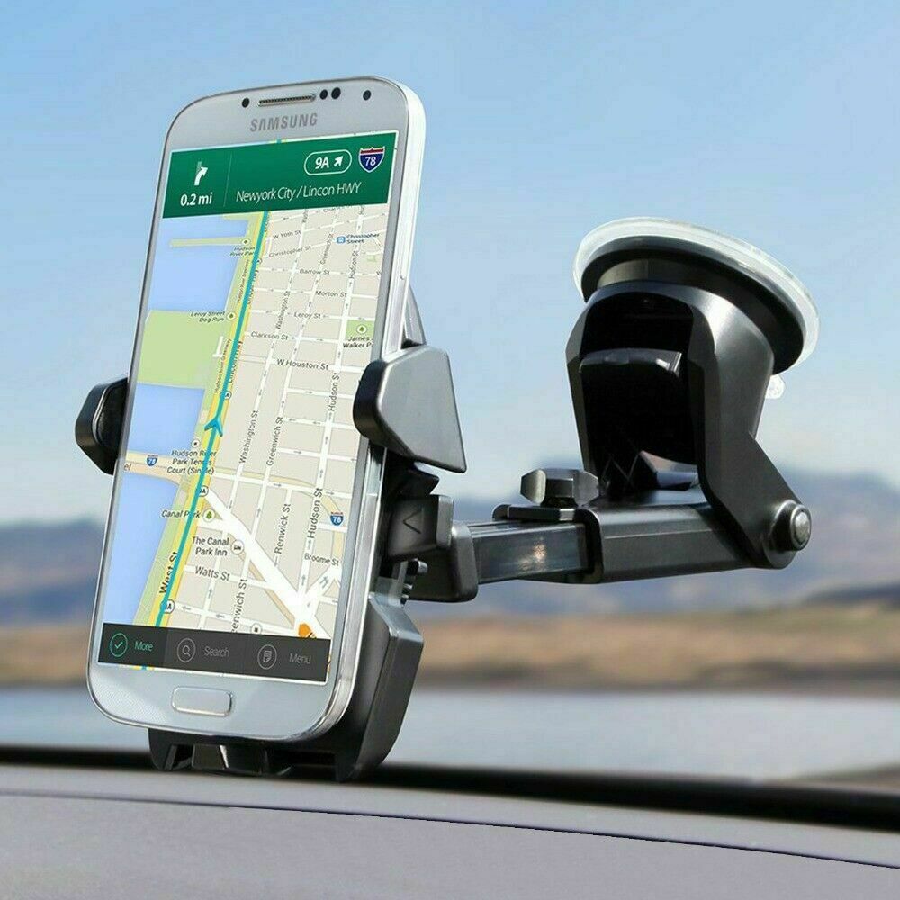 360° Mount Holder Car Windshield Stand For Mobile Cell Phone GPS iPhone Samsung