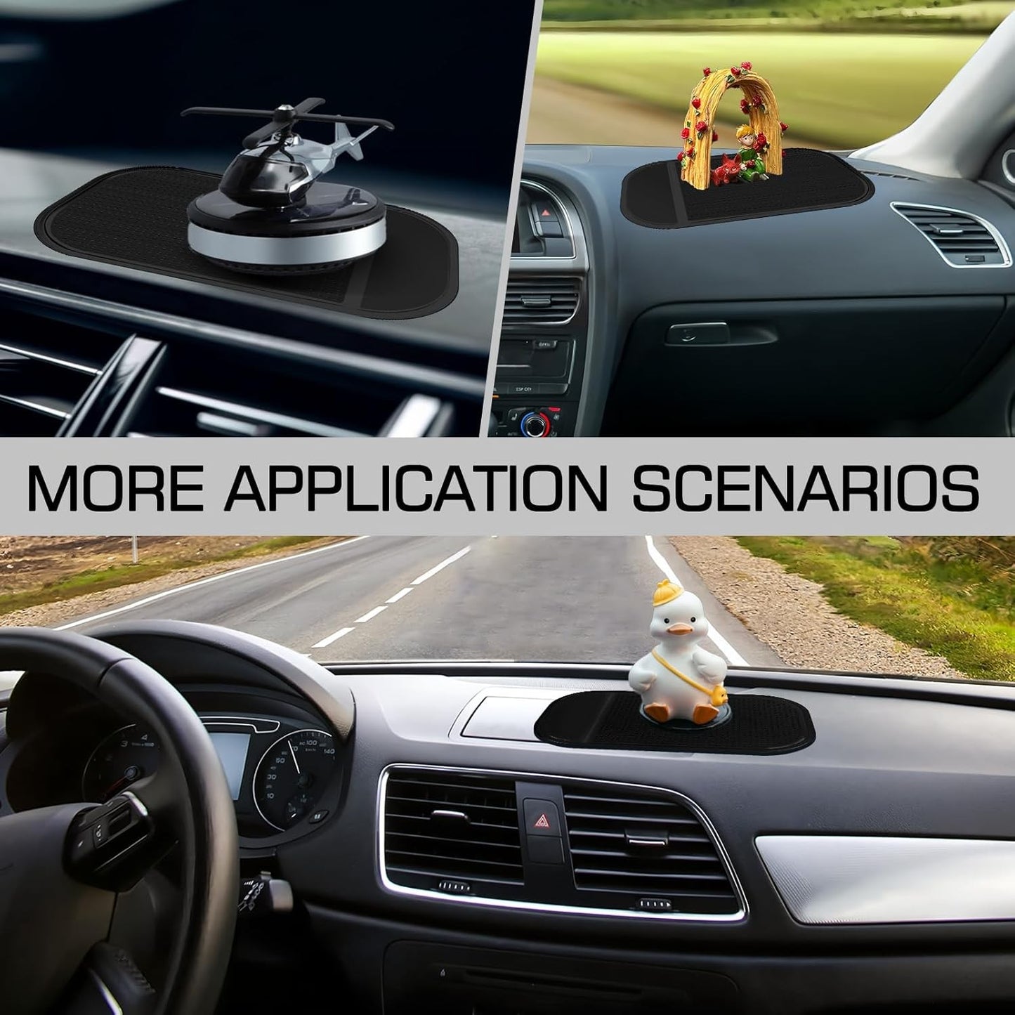 5pcs Car Magic Anti-Slip Dashboard Sticky Pad Non-slip Mat GPS Cell Phone Holder