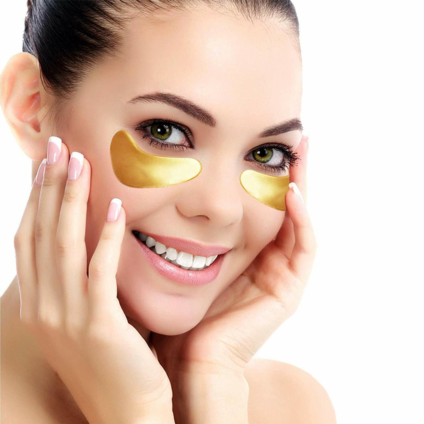 40 Pcs Gold Crystal Collagen Eye Mask Patch Wrinkle Anti Aging Dark Circle Pads