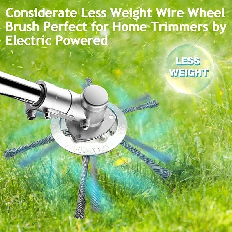 Lawn Mower Steel Wire Grass Trimmer Head Brush Cutter Weed Eater Trimmer Head