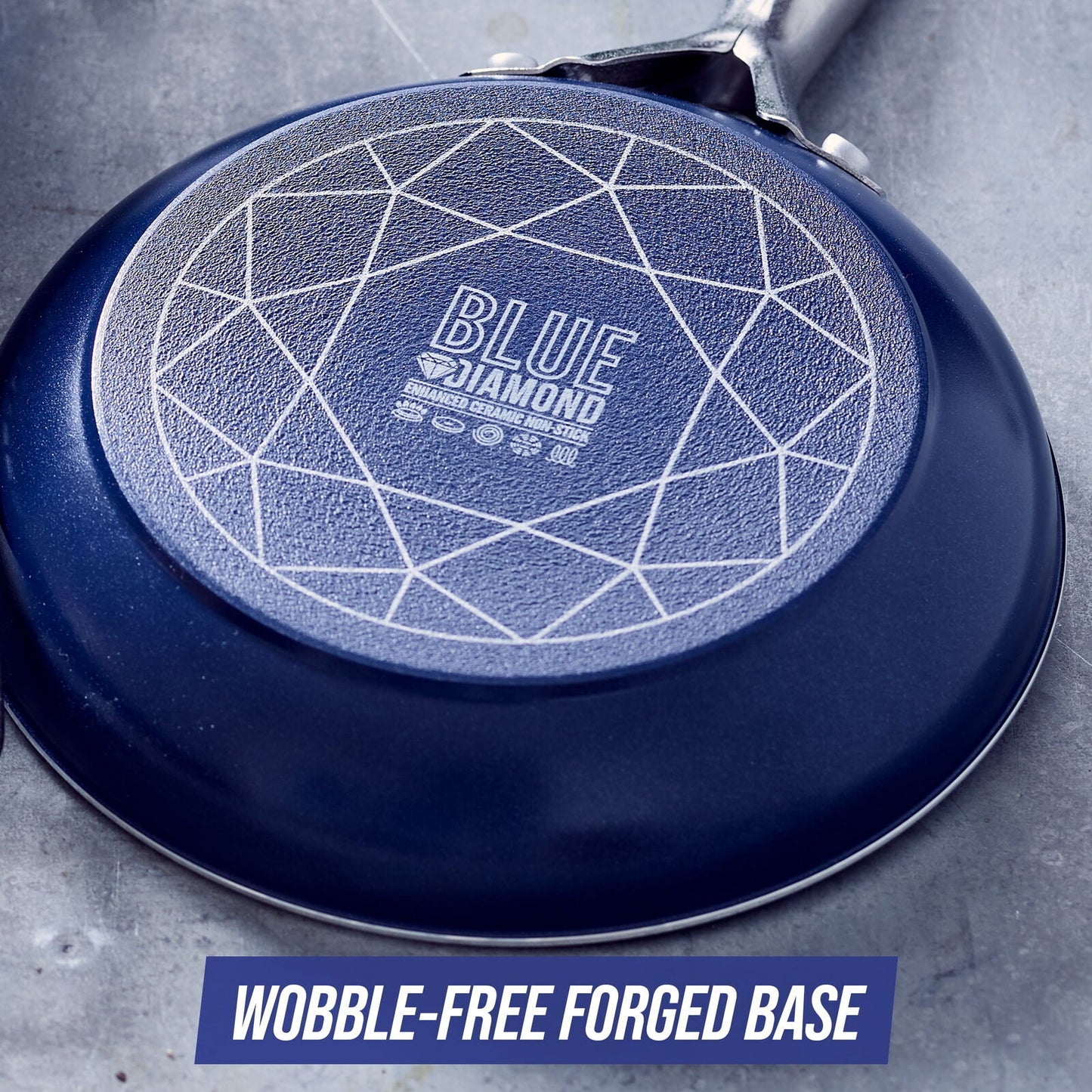 Blue Diamond Ceramic Nonstick Fry Pan/Skillet, 8 Inch Frypan