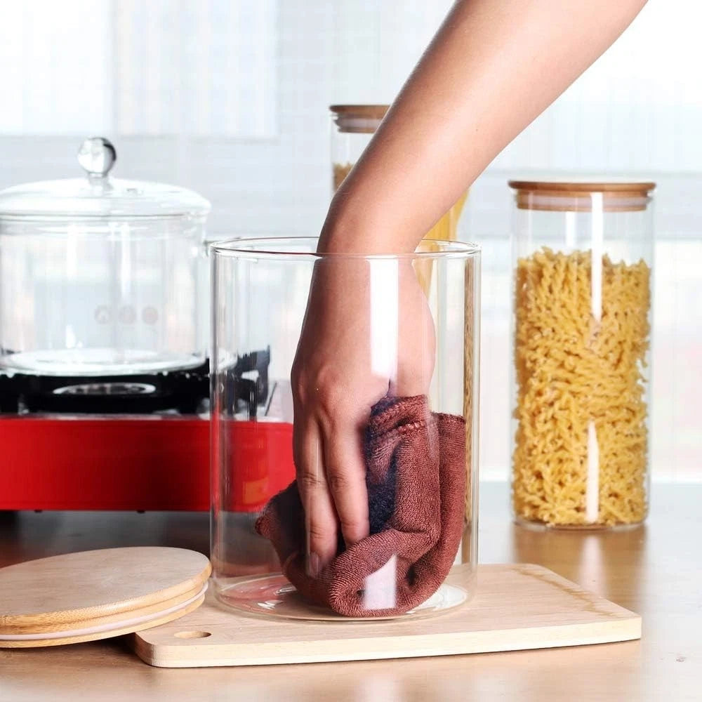Versatile 100oz Airtight Glass Storage Container for Kitchen Essentials