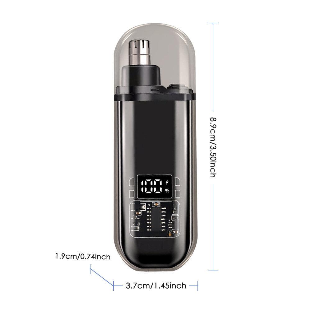 Electric Nose Ear Hair Trimmer Remover Men Professional Rechargeable Clipper USB
