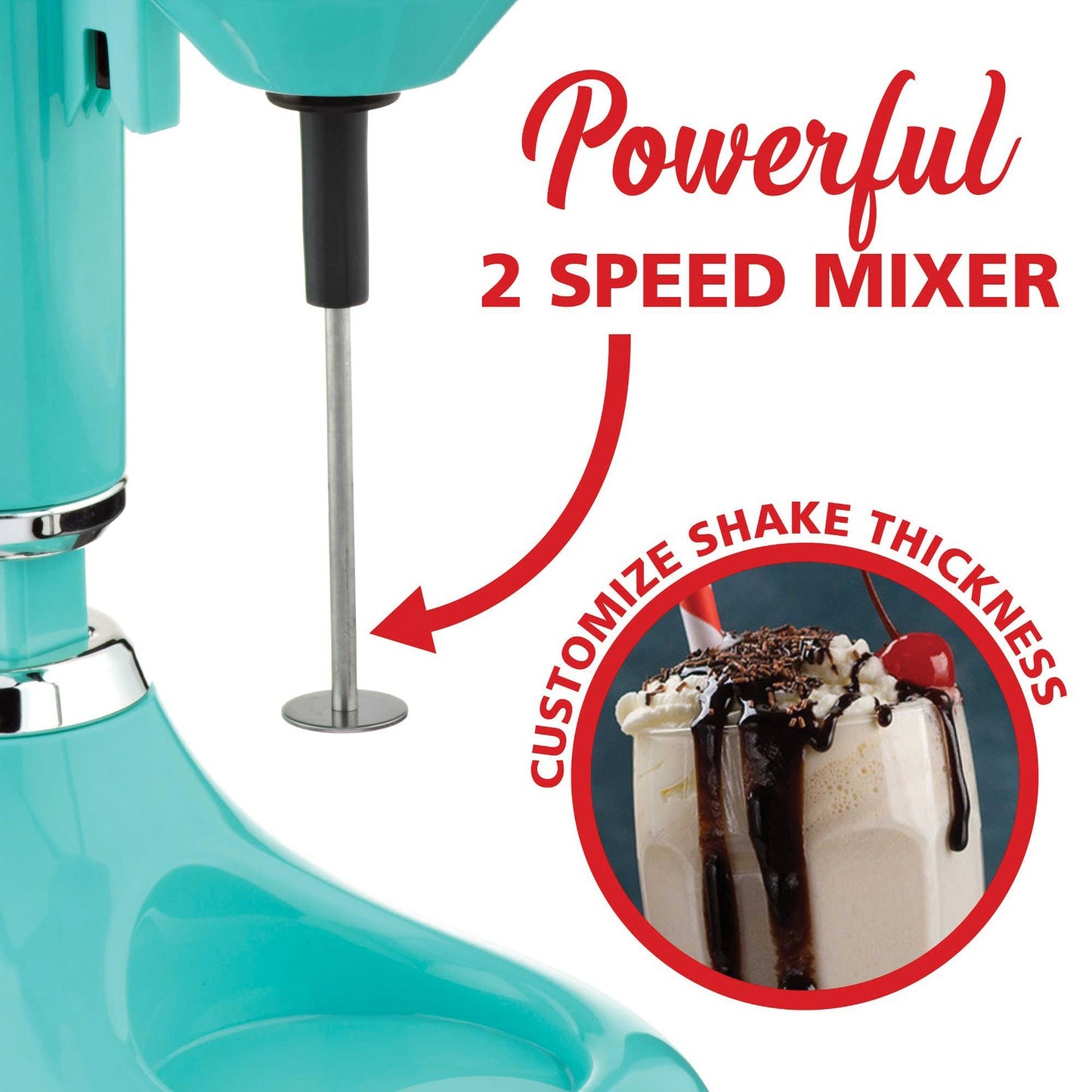 BRENTWOOD® 15-Ounce Classic Milkshake Maker