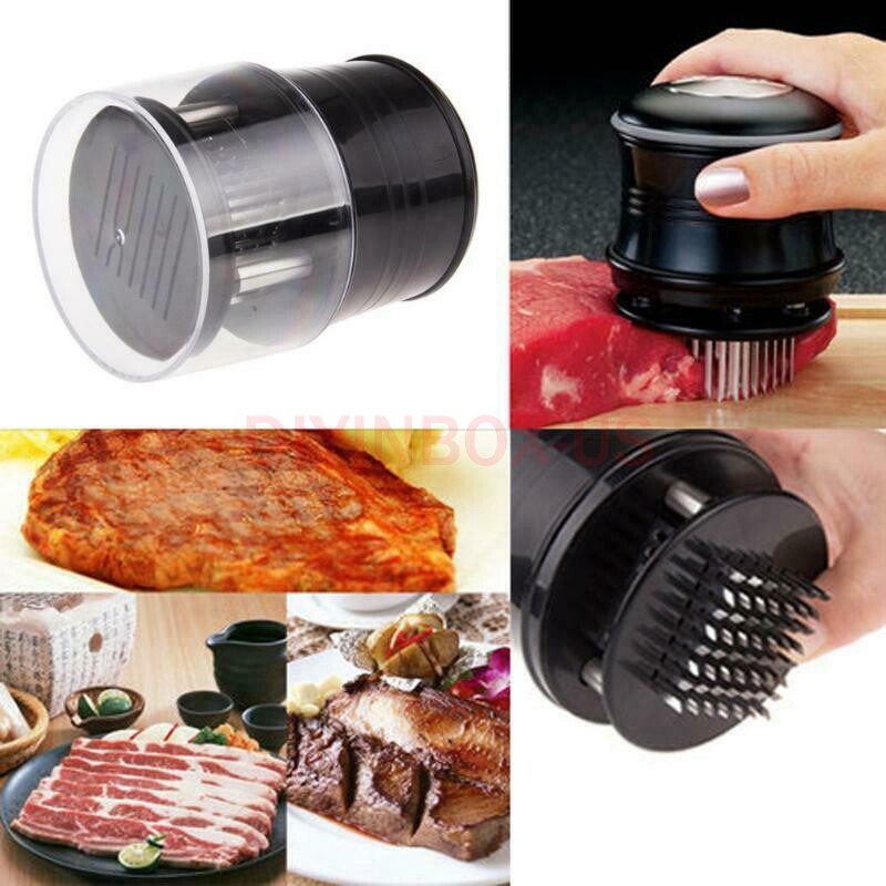 New Professional Meat Tenderizer With 56 Stainless Steel Needle Kitchen Tool