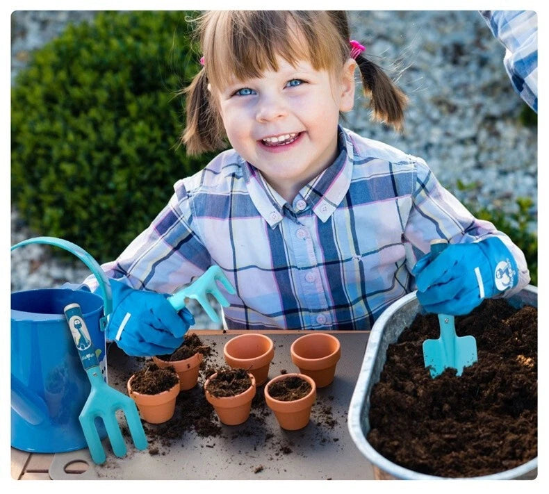 Children's garden tool set, garden tools. Planting tools