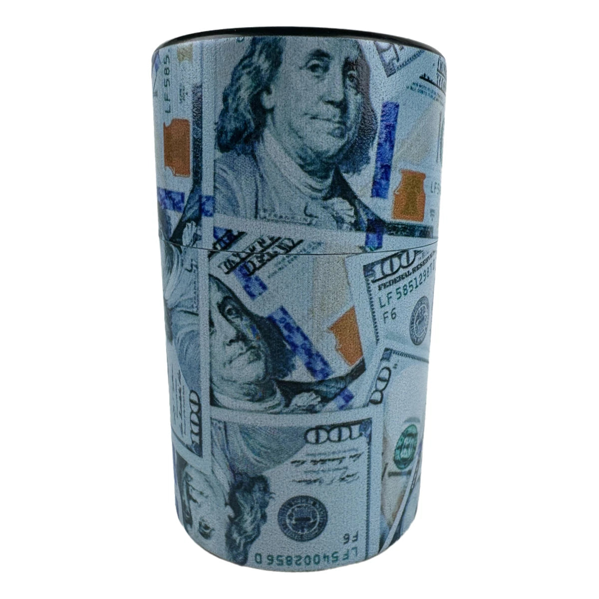 1pc Vacuum Sealed Herb Stash Jar Container Airtight Smell Proof Plastic Storage