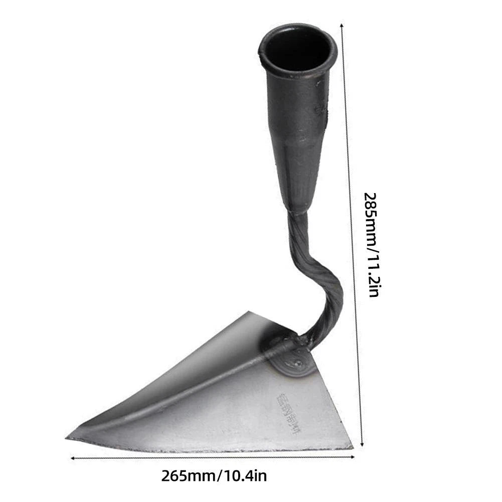 Small Tip Triangle Hoe Manual Soil Loosening Tool for Farming & Gardening