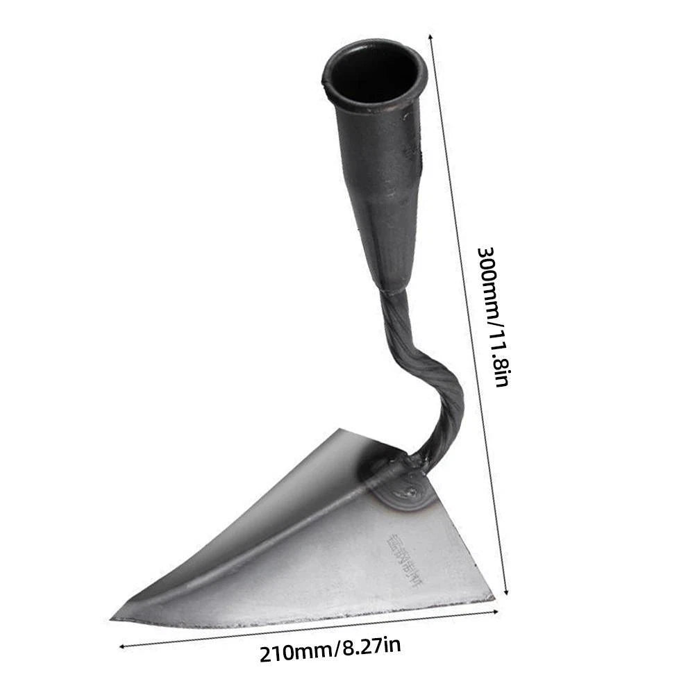 Small Tip Triangle Hoe Manual Soil Loosening Tool for Farming & Gardening